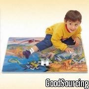 PN 140P 54-Piece Dinosaur Puzzle Sized 60 x 90 x 12mm