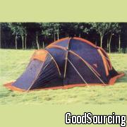 AGT003 Double-Roof Dome Tent for Traveling and Campsite Use