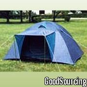 XY008 190T Polyester Camping Tent with PE Floor