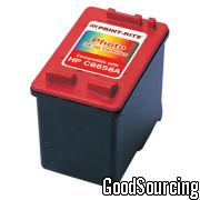 Remanufactured Color Inkjet Cartridge for HP C6658A 3C