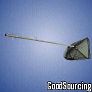 04-8008CN/180 Practical Telescopic Landing Net for Fishing, with Soft Hose on Top Frame to Protect the Fish