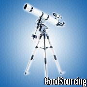 110101(F1000/102) High-end Refractor Telescope with Stainless Tripod