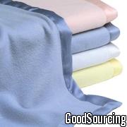 Solid Color Brushed Fleece Blanket