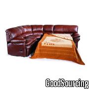 Sectional Leather Sofa/Sofa Bed