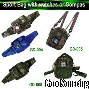 Sport Bag With Watches Or Compas