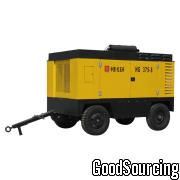 Portable Diesel Driven Screw Air Compressor