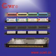 cat5e patch panel,distribution frame,fiber patchpanel