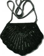 shell beaded bag