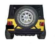 87-06JEEP WRANGLER & UNLIMITED ROCK CRAWLER REAR BUMPER W/TIRE CARRIER