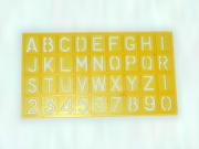 Y-631 Alphabet Stencil