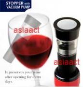 Stopper with Vacuum Pump 