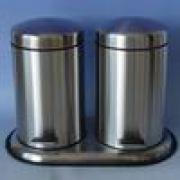  Stainless steel trash can 