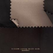 cotton drill with spandex 3/1 twill LV11108