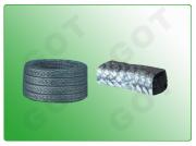 Carbonized Fiber Packing with Graphite