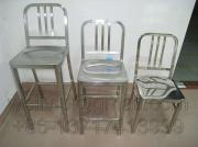 Stainless bar stools