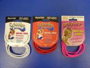 Schoolies-Metal Free Ponytail Holders(4pcs)