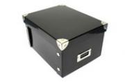 Foldable CD Box Black Color