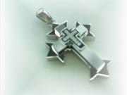 Stainless steel cross pendant 