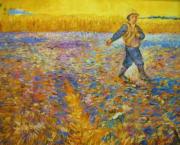 The Sower with Setting Sun (After Millet). June 1888.