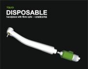 disposable handpiece with fiber optic