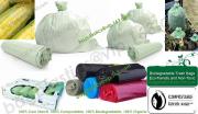 Corn starch bags, sacks, Compostable, OXO-BIODEGRADABLE, Biodegradable packaging