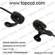 Bracket mount rear view camera with reversing guard line  (www.topccd.com)