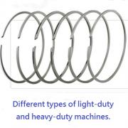 piston rings for machinery