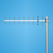 Duan band High gain outdoor Yagi Antenna for gsm cdma system