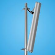 2400-2483MHz High gain MIMO WiFi Sector Antenna 17dBi 90 degree HV-Pol