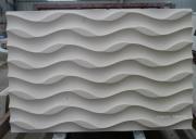 Natural limestone 3d wall covering panel