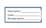 Magnetic Labels 31041