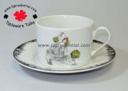 Cup and saucer