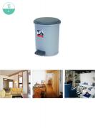 411 Round Step-on  Rubbish Bin 垃圾桶 10L