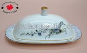 Butter dish with lid