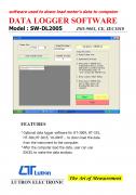 DATA LOGGER SOFTWARE - SW-DL2005  記錄型儀表下載軟體