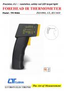 FOREHEAD IR THERMOMETER Model : TM-966A   前額 紅外線溫度計