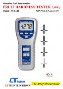 FRUIT HARDNESS TESTER 5,000 g, Model : FR-5105   精密水果硬度計