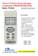 4 channels THERMOMETER - TM-946  記憶型四通道溫度計