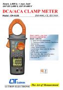 DCA/ACA CLAMP METER  Model : CM-6156   交直流鉤錶