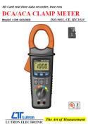 SD card data recorder, true rms DCA/ACA CLAMP METER