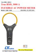 True RMS, 3000 A FLEXIBLE AC POWER METER