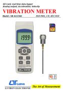 SD Card real time data recorder Analog output Acceleration, Velocity VIBRATION METER