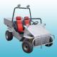 AGGK-150CC-2RD New 150cc Off-road Go Kart with Double Seats and Rear Trailer