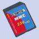 MM CARD Combo PC Card Reader with 64MB-512MB Capacity