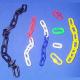 CP-001 Plastic Chains, Lap Links and Quick Links in Different Sizes and Colors