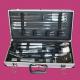 HE-001 Portable Aluminum Case Holds up to 18 Barbecue Utensils