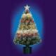 C036-140SRZ Optical Fiber Christmas Tree with Decorative Lights Changing in Many Colors