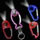 KH-001/005/008/009 Assorted Carabiner Keychains with LED Lights in Various Colors