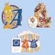 SSC-Pin-0411 Brass-stamped Imitation/Soft Cloisonne Pins