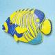 SR-2000-1 Fish-Shaped Water-Resistant Radio Shower AM/FM Radio